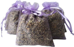 Lavendel geurzakjes met Biologische lavendel - 5 x 12 gram heerlijk geurende zakjes - lila