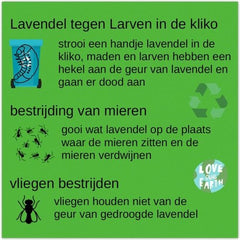 Lavendel tegen Ongedierte - 100 gram
