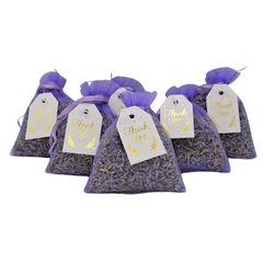 Lavendel Geurzakjes "Bedankt" Lila