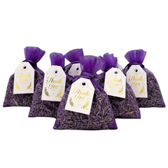 Lavendel Geurzakje "Bedankt" Paars