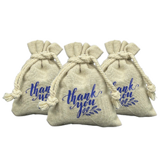 Linnen geurzakjes Thank You - Lavendel